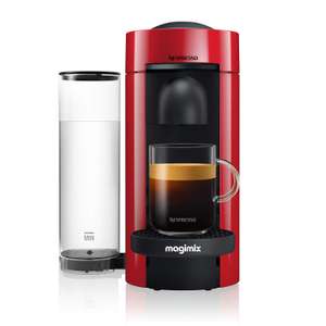 Nespresso 11389 Vertuo Plus Special Edition, by Magimix, Coffee Capsule Machine, ABS, 1260 W, Red £75 at Amazon