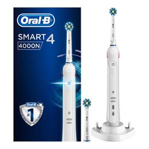 Oral-B Smart 4 4000N CrossAction Electric Toothbrush £44.99 @ Amazon