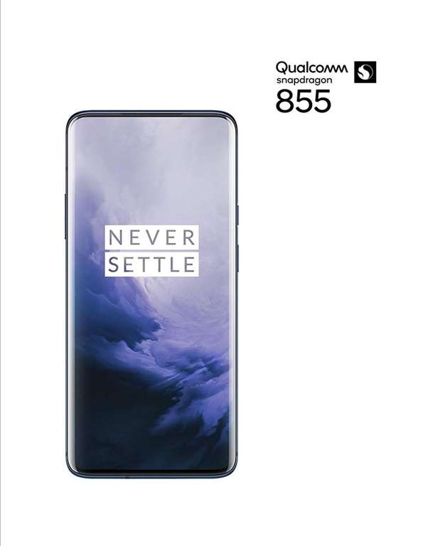 OnePlus 7 Pro 12 GB RAM 256 GB UK SIM-Free Smartphone - Nebula Blue (2 Year Manufacturer Warranty) £688 @ Amazon