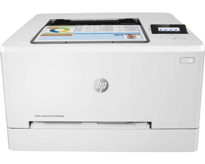HP Colour Laserjet 254NW Wireless Printer with 800/700 pages Starter Toner £141.82 at printerland +3yr warranty & £100 cashback