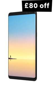 Gold Samsung Galaxy Note 8 Refurbished Excellent Condition Smartphone £259 @ Giffgaff (Add £10 For New Customers)