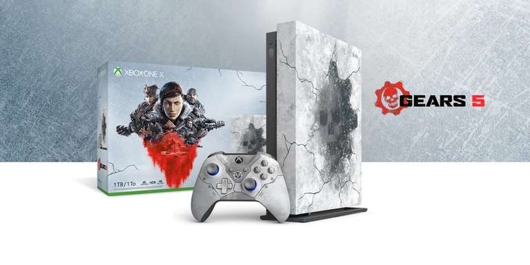 Xbox One X 1TB Console – Gears 5 Limited Edition Bundle / Star Wars Jedi: Fallen Order™ Bundle £270.43 @ Microsoft Store (Via CDKeys)