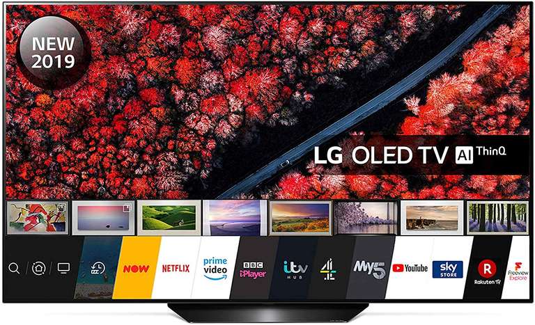 LG Electronics OLED65B9PLA 65-Inch UHD 4K HDR Smart OLED TV with Freeview Play - Black colour (2019 Model) - £1799 @ Amazon