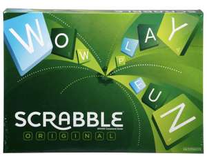 Scrabble Original - £11.45 (Prime) £15.94 (Non Prime) @ Amazon