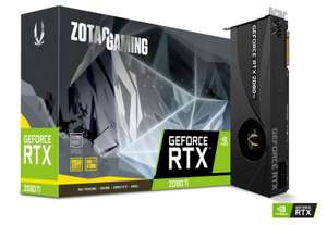 ZOTAC GEFORCE RTX 2080 TI Gaming graphics card - £909.89 delivered @ Overclockers