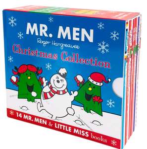 Mr Men Christmas collection 14 Books Set £8.99 @ Books2Door (Free delivery with Code)