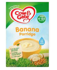 Cow&gate multigrain Banana porridge only 38p in Tesco Spring Hill Birmingham