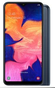Samsung Galaxy A10 & Nintendo Switch Console Neon 45gb O2 data unlimited mins/text £35.00 per month (£396 cashback) at Mobile Phones Direct