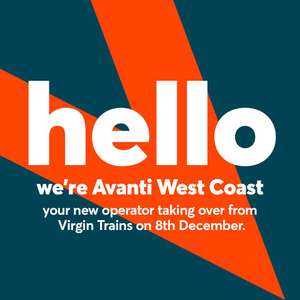 500 nectar points with first train ticket purchase @ Avanti West Coast