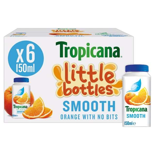 Tropicana Little Bottles Smooth only £1.50 at Heron Foods Perry Barr Birmingham