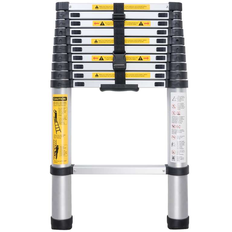 WolfWise 3.2M Aluminum Telescopic Extension Tall Multi Purpose Loft Ladder, 150 kg Black £48.99 Sold by Viowind and Fulfilled by Amazon.