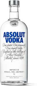 Absolut Vodka, 1 Litre £18 (Prime) / £22.49 (non Prime) at Amazon