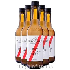 24 bottles of Luscombe's hot ginger beer (free delivery) £29.99 @ Dolphin fitness