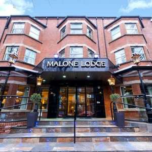 Malone Lodge Hotel Belfast stay for two with Breakfast, Dinner, Prosecco and Late Check-Out - 1 night £84.15 / 2 nights £139 @ Groupon