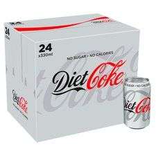 24 x 330ml Diet Coke £6.50 @ Tesco