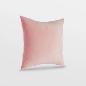 Large Pink Velvet Cushion 60cm x 60cm £4.99 Delivered @ Beautify