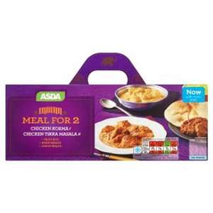 Asda - Indian meals for 2 1320g only £4.75