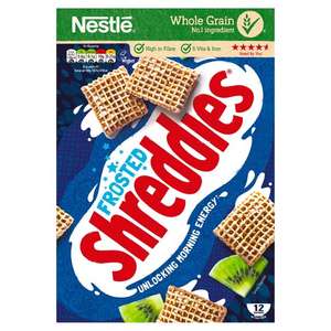 Nestle Frosted Shreddies Cereal 500G £1.40 @ Tesco In-store & Online.