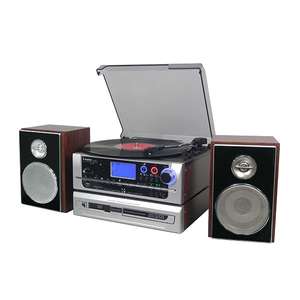Steepletone Metro Modular Multi Function Music System with 3 Speed Turntable Radio Aux USB SD Cassette CD Player £225.98 @ Ideal World TV