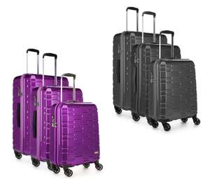 Antler Prism NX 3 Piece Hardside Suitcase Set, Purple or Charcoal for £99.89 delivered @ Costco