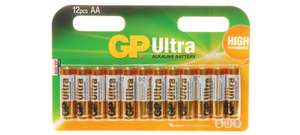 Gp Ultra AA batteries 12 pack for £2.50 @ Post Office (St James's)