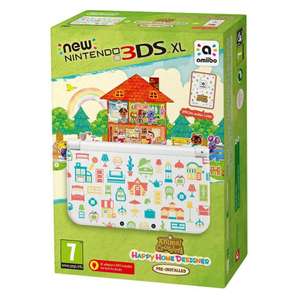 New Nintendo 3DS XL console Animal Crossing: Happy Home Designer Edition £134.99 @ Nintendo Store