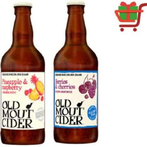 2 Free Old Mout ciders via Checkout Smart - £2.39 each at One Stop plus in 3 for £5 deal