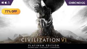Civilization VI Platinum Collection (Game + All DLC) £21.47 @ Chrono