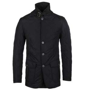 Barbour black quilted Lutz jacket - £118.30 @ Woodhouse Clothing