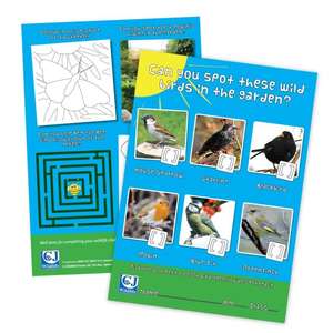 Free activity sheets and stickers at CJ Wildlife