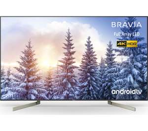Sony Bravia KD55XF9005 LED HDR 4K Ultra HD Smart Android TV, 55" with Freeview HD Free 5 Year Guarantee £739 with code @ Ebay Hughes