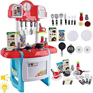 deAO My Little Chef Kitchen Playset Role Playing Game with Light and Sound - £12.74 - Sold by LittleOrangeTech / FBA (+£4.49 non-Prime)