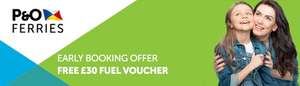 £30 free fuel voucher when booking your 2020 trip - P&O Ferries