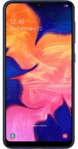 Samsung Galaxy A10 32GB - 600 Minutes, Unlimited Texts, 5GB Data, 24 Month Contract on iD Mobile £13.99 a month £355.75 total cost @ uSwitch