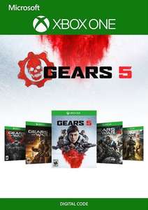 [Xbox One] Gears 1 - 5 Bundle - £15.99 @ CDKEYS