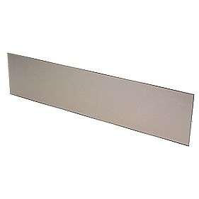 Impact Glass Self-Adhesive Glass Upstand Mink 600 X 140 X 6mm - £9.99 at Screwfix (Free Click & Collect)