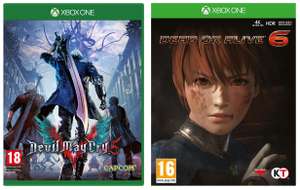 Devil May Cry 5 / Dead or Alive 6 (Xbox One) - £10 each @ Smyths (in-store)