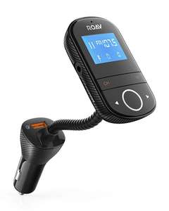 Anker Roav Bluetooth 4.2 and Quick Charge 3.0 FM Transmitter £6.44 - Sold by AnkerDirect and Fulfilled by Amazon (+£4.49 Non-prime)
