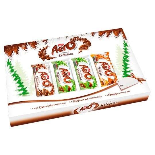 Aero Festive Chocolate Christmas Selection Box 400g £1.25 @ Tesco