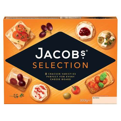 Jacobs Biscuits for Cheese 300g - £1.25 Instore @ Co-Op (Bridge of Earn)