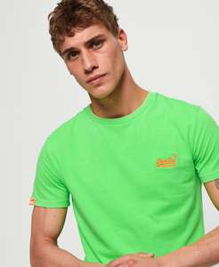 Superdry Orange Label Neon T - Shirt (various colours available) £8.35 @ Super / eBay