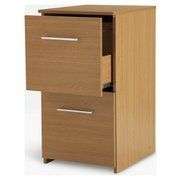 Argos Home 2 Drawer Filing Cabinet - Oak Effect For £36