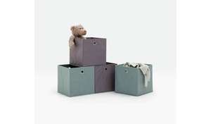 Home Set of 4 Squares Boxes - half price only £7 at Argos - Free Click & Collect