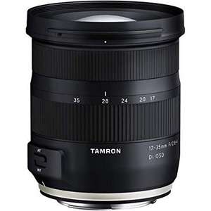 Tamron A037 Lens 17-35 mm f/2.8 Di OSD Black nikon fit - £428.84 @ Amazon