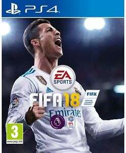 FIFA 18 Sony Playstation PS4 Game £2.45 at Argos/ebay - free click and collect