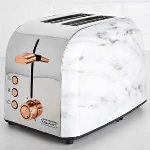 Blaupunkt Marble and Rose Gold Toaster £5 @ B&M Bargains Burnley