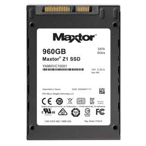 Maxtor By Seagate Z1 960GB 2.5" SATA III SSD for £79.29 Delivered @ CCLonline