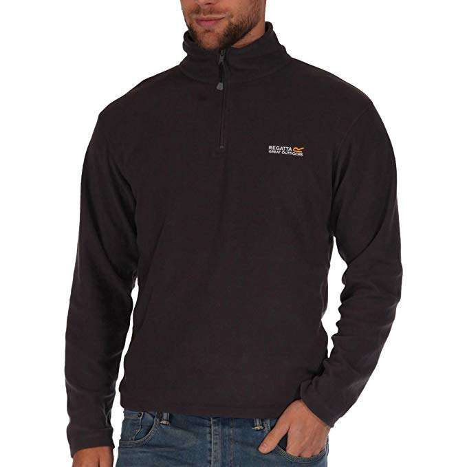 Regatta Men's Thompson Half-zip Fleece Jacket (selected sizes / colours) - £6.00 + £4.49 non prime @ Amazon