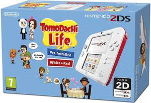 Nintendo 2ds White and Red with tomodachi life pre installed £40 Tesco instore