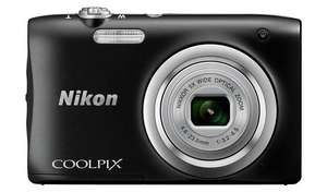 Nikon Coolpix A100 20MP 5x Zoom Compact Camera - Black - £69.99 @ Argos